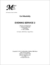 Evening Service 2 SATB choral sheet music cover